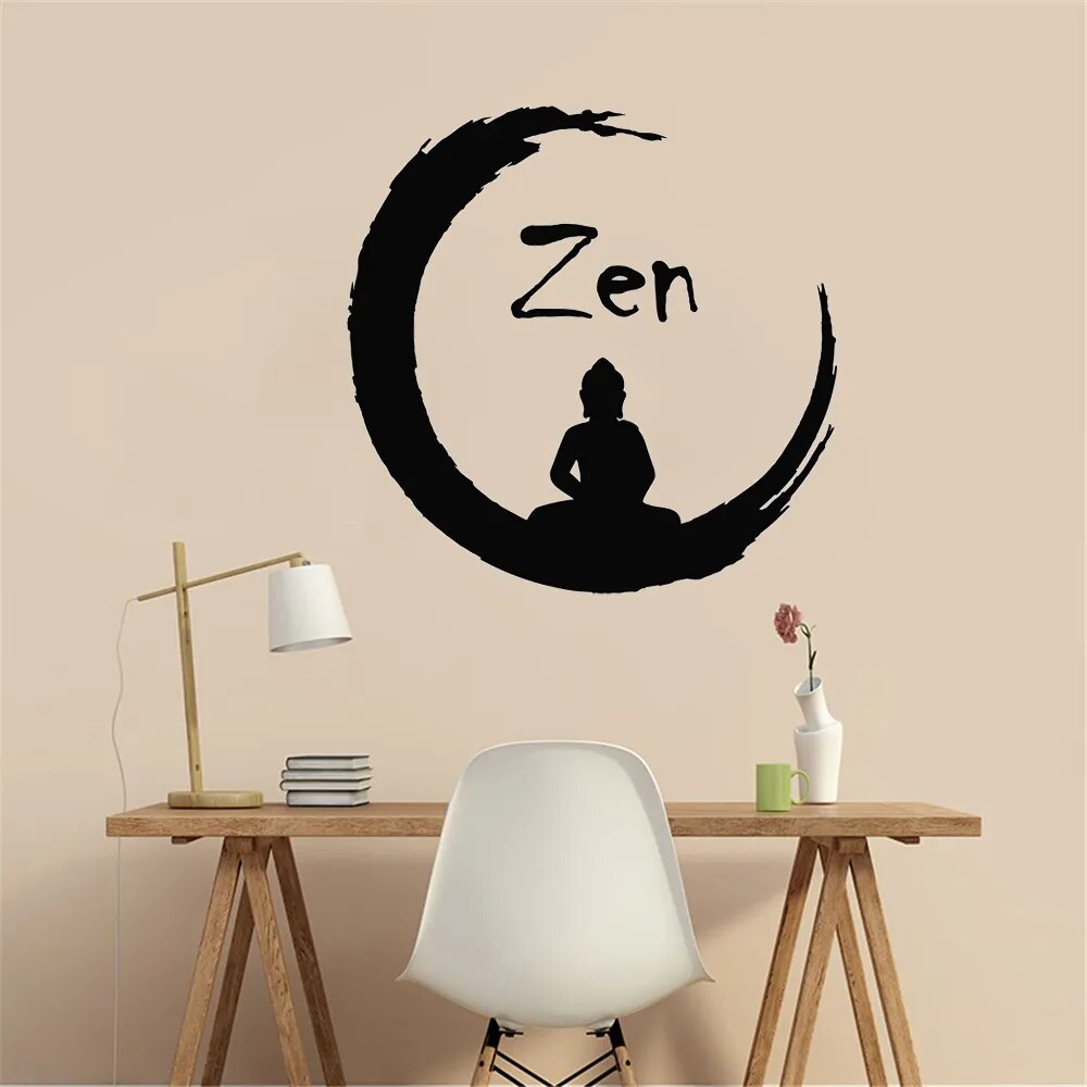 Zen-Wandaufkleber
