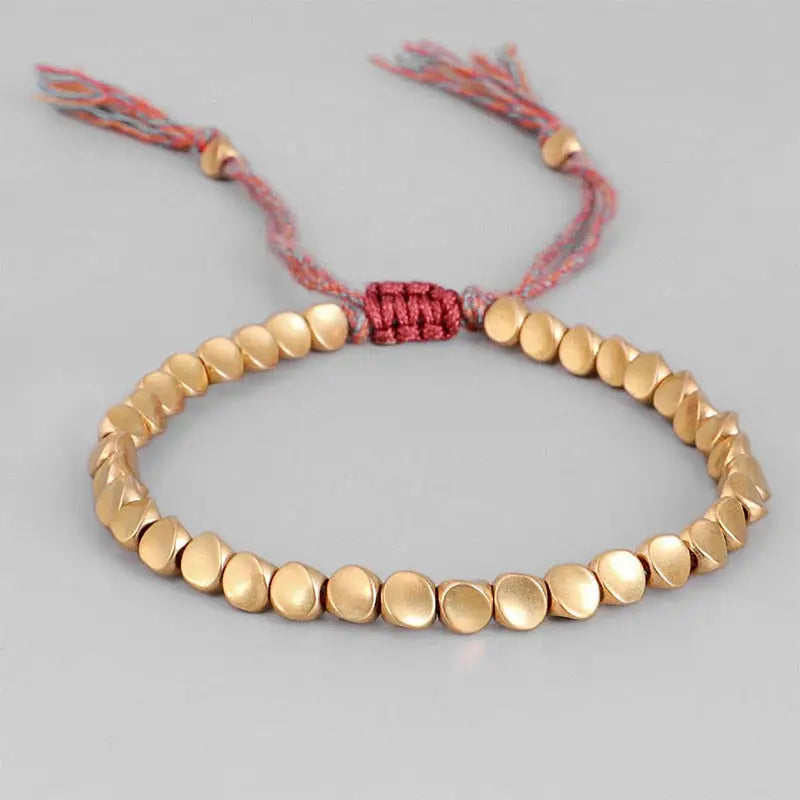 Bracelet Bouddhiste Doré