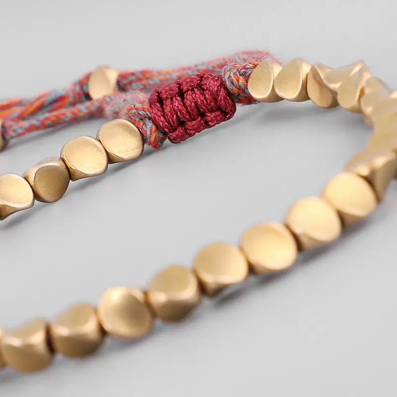 Bracelet Bouddhiste Doré