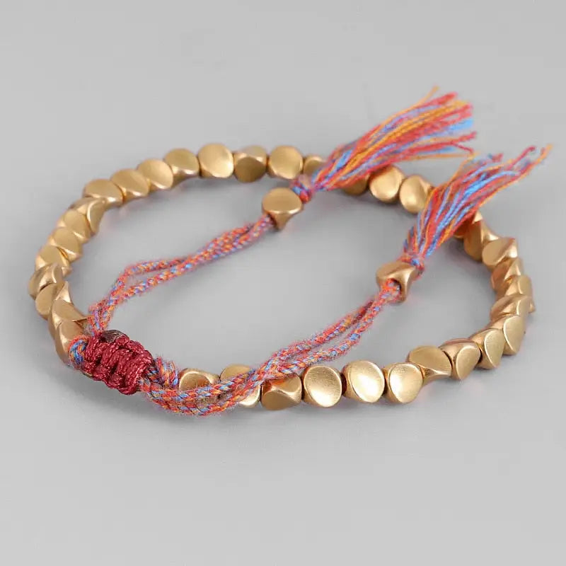 Bracelet Bouddhiste Doré